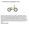 Hoffman Condor 2011 Complete BMX Bike - Yellow