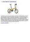Dahon Speed Pro TT 2008 Folding Bike
