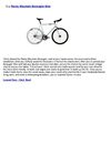 Rocky Mountain Boroughs Bike