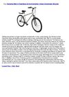 Sonoma Men's Chainless Drive Evolution Urban Commuter Bicycle