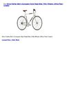 Nirve Fairfax Men's European Style Road Bike (700c Wheels, Alfine Pearl Cream)