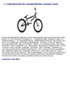United Recruit RN1 2011 Complete BMX Bike - Flat Black Purple
