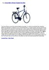 Verso Men's Roma 3-Speed City Bike