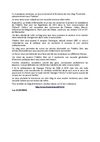Création d'un groupe de soutien pour la candidature de Frédéric Bort