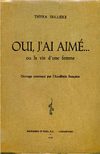 Thyra Seillières, Oui, j'ai aimé, Anticosti, www.comettant.com