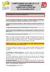 FO Carrefour : COMPTE RENDU SUCCINT DU C.C.E EXTRAORDINAIRE CARREFOUR HYPERS SAS DU 15 novembre 2010
