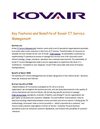 Key Features and Benefits of Kovair IT Service Management