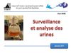 Surveillance et analyse des urines (2010)