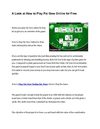A Look at How to Play Pai Gow Online for Free