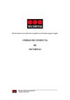 - Código de conducta de Securitas