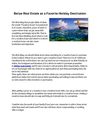 Belize Real Estate as a Favorite Holiday Destination