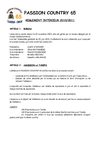 Règlement intérieur