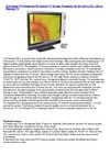Anti-Glare TV-ProtectorTM Stylish TV Screen Protector for 60 inch LCD, LED or Plasma TV