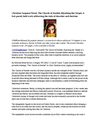 Christian Suspense Novel, The Church of Jezebel, Hijacking the Gospel. A fast-paced, bold work addressing the state...