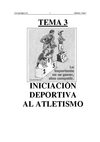 INICIACIÓN DEPORTIVA AL ATLETISMO