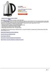 Aroma AWK-115S Hot H20 X-Press 1-1/2-Liter Cordless Water Kettle
