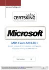 MICROSOFT MB3-861