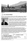  Bulletin municipal d'infortions - Janvier Février 2011
