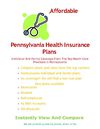 Affordable Pennsylvania Health Insurance Plans
