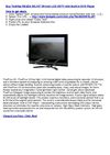 Toshiba REGZA 26LV47 26-Inch LCD HDTV with Built-in DVD Player