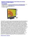 60 inch TV-ProtectorTM Stylish TV Screen Protector with Anti-Glare efficiency for LCD, LED or Plasma TV
