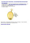 Charles Hubert ,Pocket Watch - 14k Gold Plated White Dial Pocket Watch