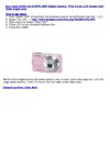 Casio Exilim EX-Z150PK 8MP Digital Camera - Pink 3-Inch LCD Screen with Wide Angle Lens