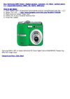 Samsung S860 Green - Digital camera - compact - 8.1 Mpix - optical zoom_ 3 x - supported memory_ MMC, SD, SDHC, MMCplus