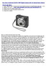 Sony Cybershot DSCW1 5MP Digital Camera with 3x Optical Zoom (Black)