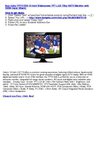 Coby TFTV1525 15-Inch Widescreen TFT LCD 720p HDTVMonitor with HDMI Input (Black)