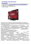 Vizio E320VL 32-inch 720p LCD HDTV