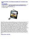 Axion AXN-8701 7-Inch Widescreen Handheld LCD TV with Built-In Tuner, Black