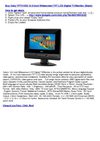 Coby TFTV1022 10.2-Inch Widescreen TFT LCD Digital TVMonitor (Black)