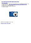 Kodak EasyShare M340 Digital Camera (Blue)