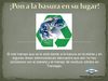 'Clasificación de la basura' - Dana Transejes
