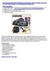 Samsung HMX-H205 32GB SSD HD Camcorder with 20x Optical Zoom and 2.7-inch Touch Screen LCD + 8GB Deluxe Accessory Kit