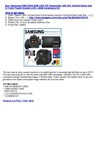 Samsung HMX-H203 8GB SSD HD Camcorder with 20x Optical Zoom and 2.7-inch Touch Screen LCD + 8GB Accessory Kit