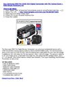 Samsung SMX-F44 16GB SSD Digital Camcorder with 52x Optical Zoom + 8GB Deluxe Accessory Kit