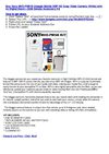Sony MHS-PM5W bloggie Mobile 5MP HD Snap Video Camera (White) with 4x Digital Zoom + 8GB Deluxe Accessory Kit