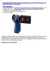 Rollei Movieline DV5 Full High Definition Camcorder with 5MP Sensor, 5x Optical Zoom, 2.5 Screen, Blue