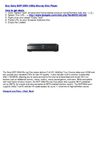 Sony BDP-S560 1080p Blu-ray Disc Player