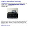 Magnavox DVD Recorder Plus VCR (Model ZV427MG9)