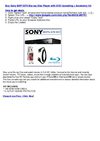 Sony BDP-S370 Blu-ray Disc Player with DVD Upscaling + Accessory Kit