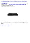 VIZIO VBR210 Blu-Ray Player with Wireless Internet Application, Black
