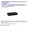 Toshiba DVD and VHS Combo RecorderPlayer with 1080p Upconversion (HDMI Cable Included)