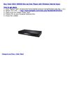 Vizio VIZIO VBR220 Blu-ray Disc Player with Wireless Internet Apps