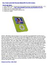Visual Land 2GB Personal Media MP4 PLAYER (Green)
