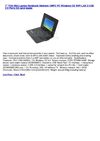 7 Thin Mini Laptop Notebook Netbook UMPC PC Windows CE WiFi LAN 3 USB 2.0 Ports SD card reader
