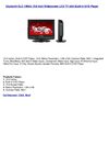 Skyworth SLC-1569A 15.6-Inch Widescreen LCD TV with Built-In DVD Player