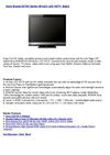 Sony Bravia EX700 Series 46-Inch LED HDTV, Black